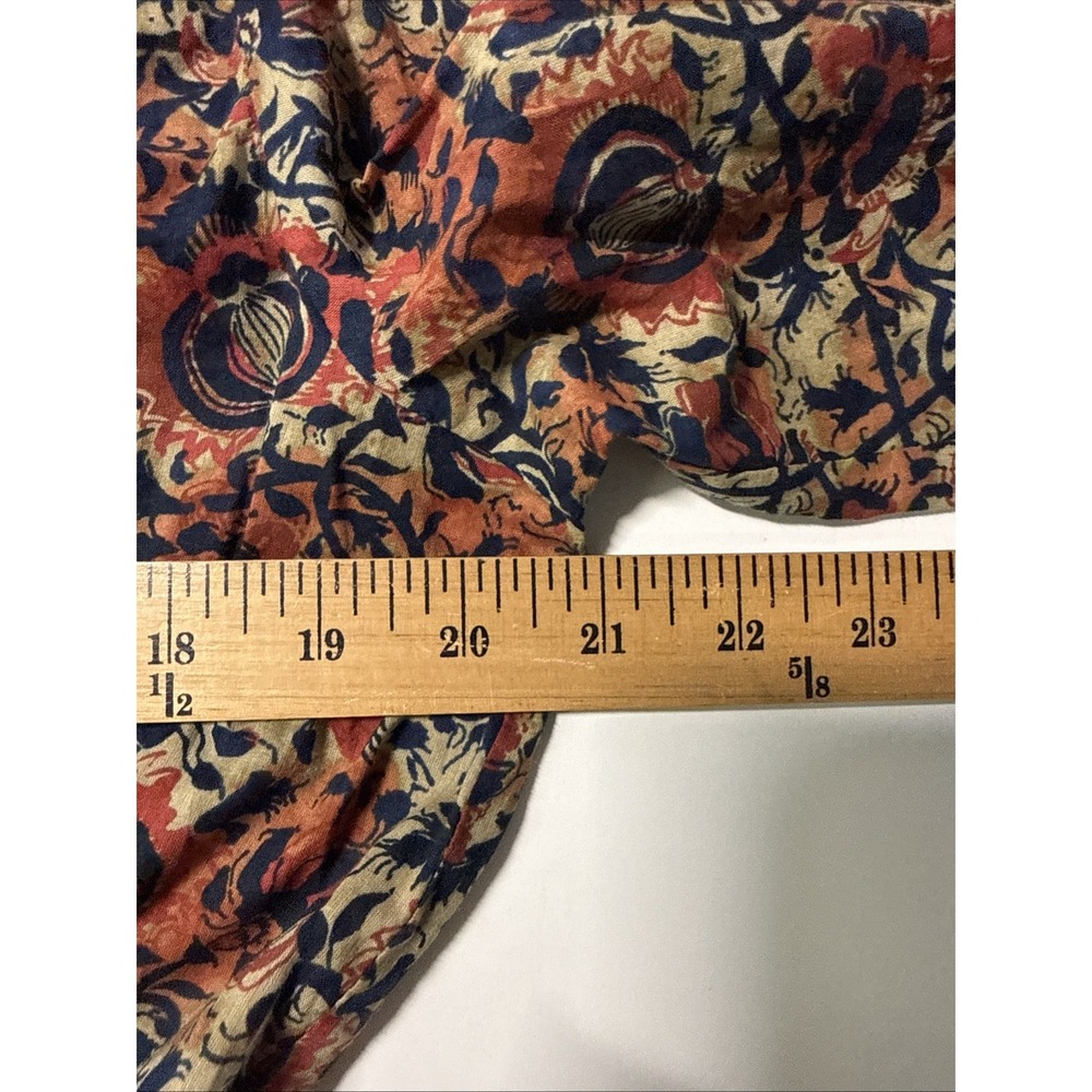 Lauren Ralph Lauren Womens Pre Fall Floral Drop Waist Dress Size 14 Boho Comfort - Picture 8 of 10